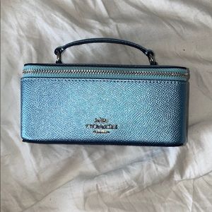 Coach mini make up case